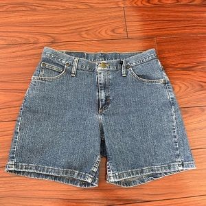 Vintage wrangler blues shorts